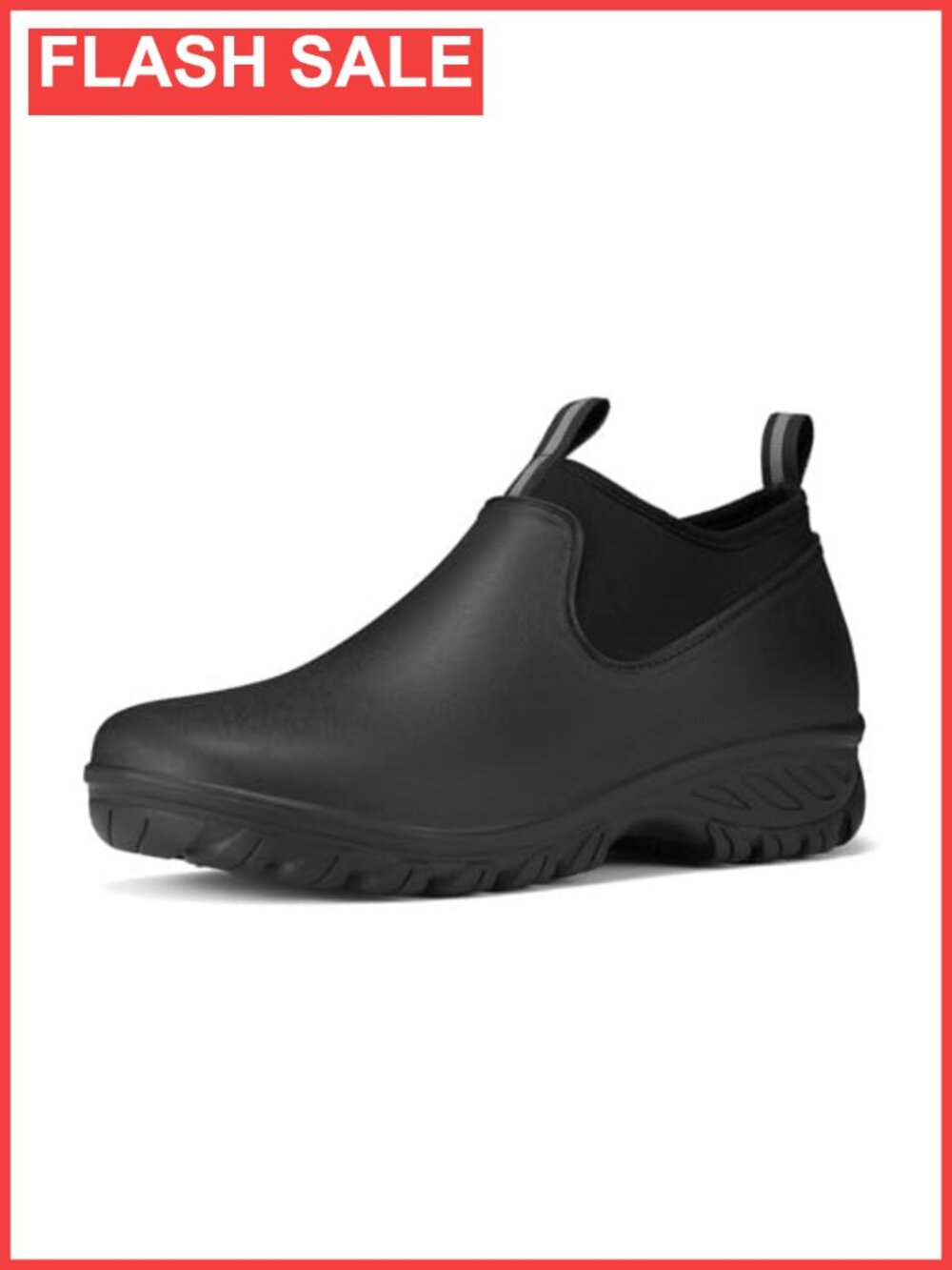 HISEA Women's Ankle Rain Boots Waterproof Rubber Garden Shoes